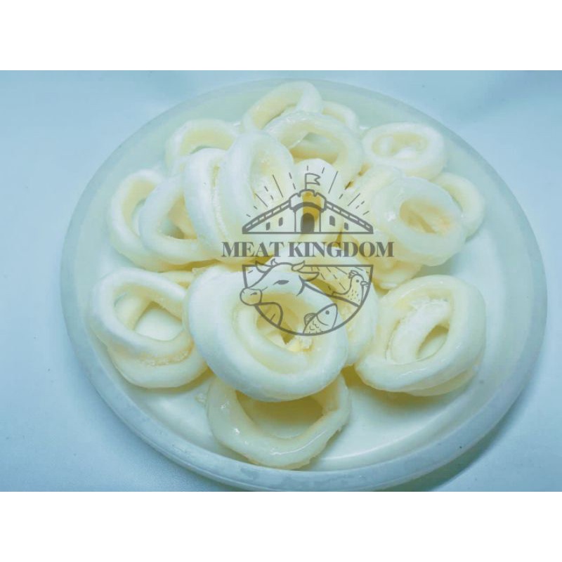 

Cumi Ring Import / Squid Ring / Calamari Kupas bersih - 500 gr