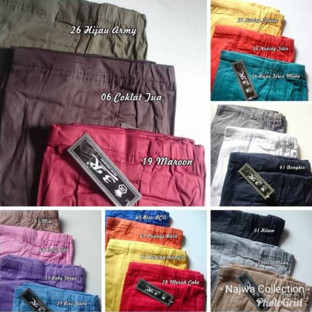 CELANA LEGGING KATUN STRETCH CELANA PANJANG CELANA KATUN CELANA WANITA MURAH CELANA DEWASA SIZE XL