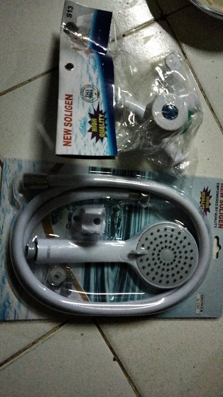 Promo Paket Sk-195pink Shower Soligen 195 Pink Dan Kran Cabang Soligen S13 - Shower M- Shower Toilet