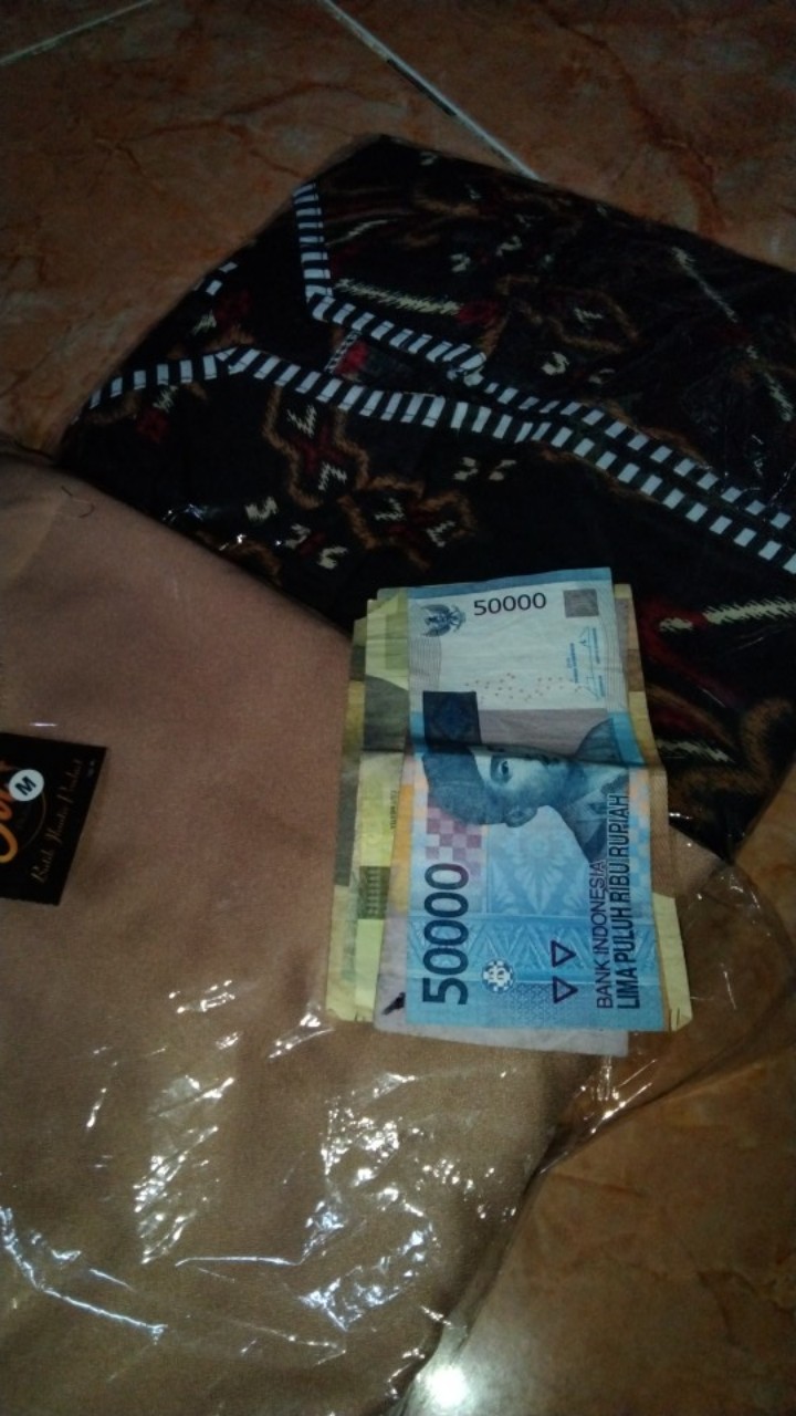 Batik Tunik Shibori Jumputan Terbaru All Size 106cm / Hrb026 Yelbor Navbor / Biru Putih / Original..