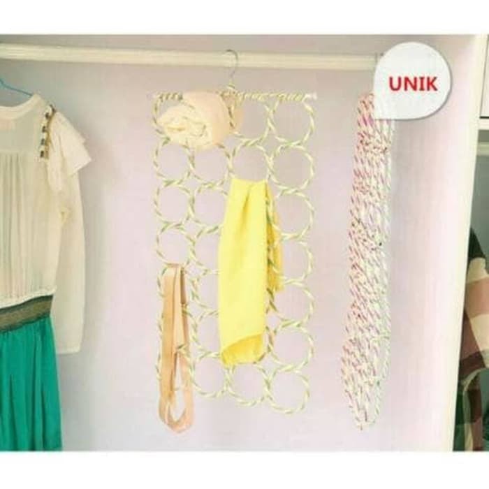 Gantungan Syal / Jilbab / Hijab Hanger Bagus Unik Muat Banyak