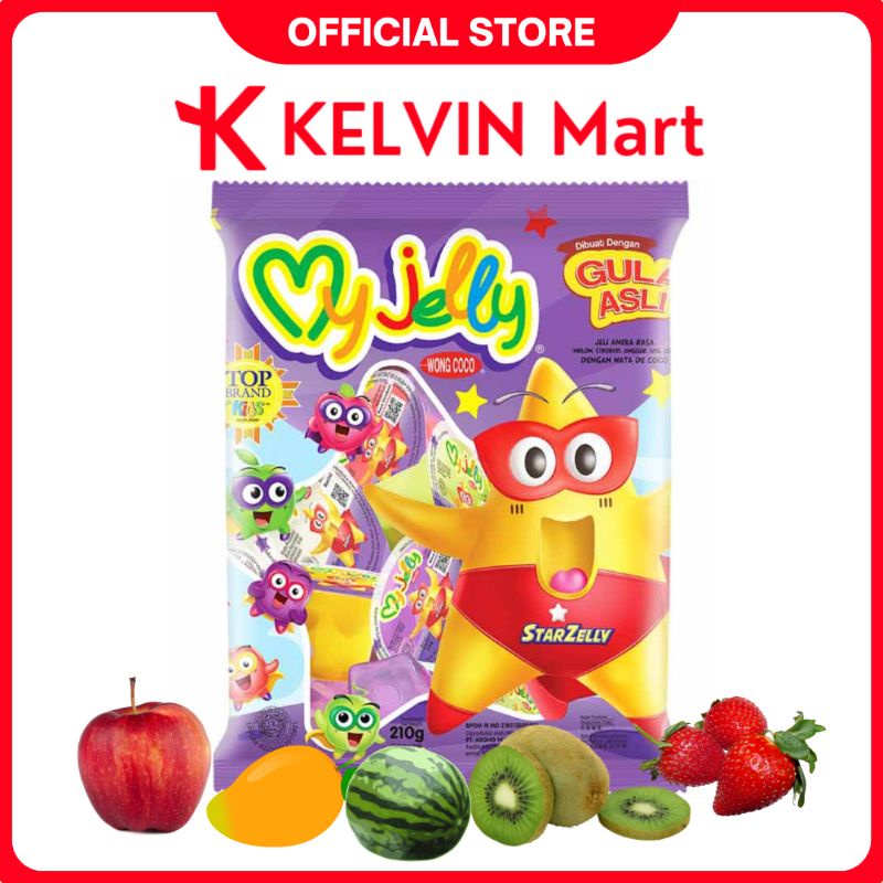 

Agar Agar Wong Coco My Jelly pck 14g x 15 pcs | KELVIN Mart