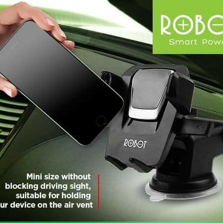 Car Holder ROBOT RT-CH03 360° Rotatable Car Stent For Smartphone