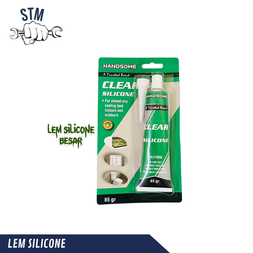 Lem silicone sealent / lem silikon sealent / sealent kaca aquarium