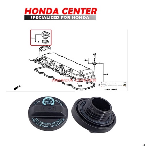 tutup oli mesin mobil honda accord brio civic crv city hrv brv mobilio jazz stream odyssey crz 2003 2004 2005 2006 2007 2008 2009 2010 2011 2012 2013 2014 2015 2016 2017 2018 2020