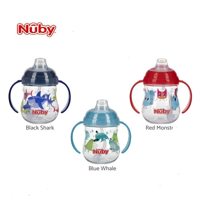 Nuby Tritan Spout 270ml - Botol Minum anak