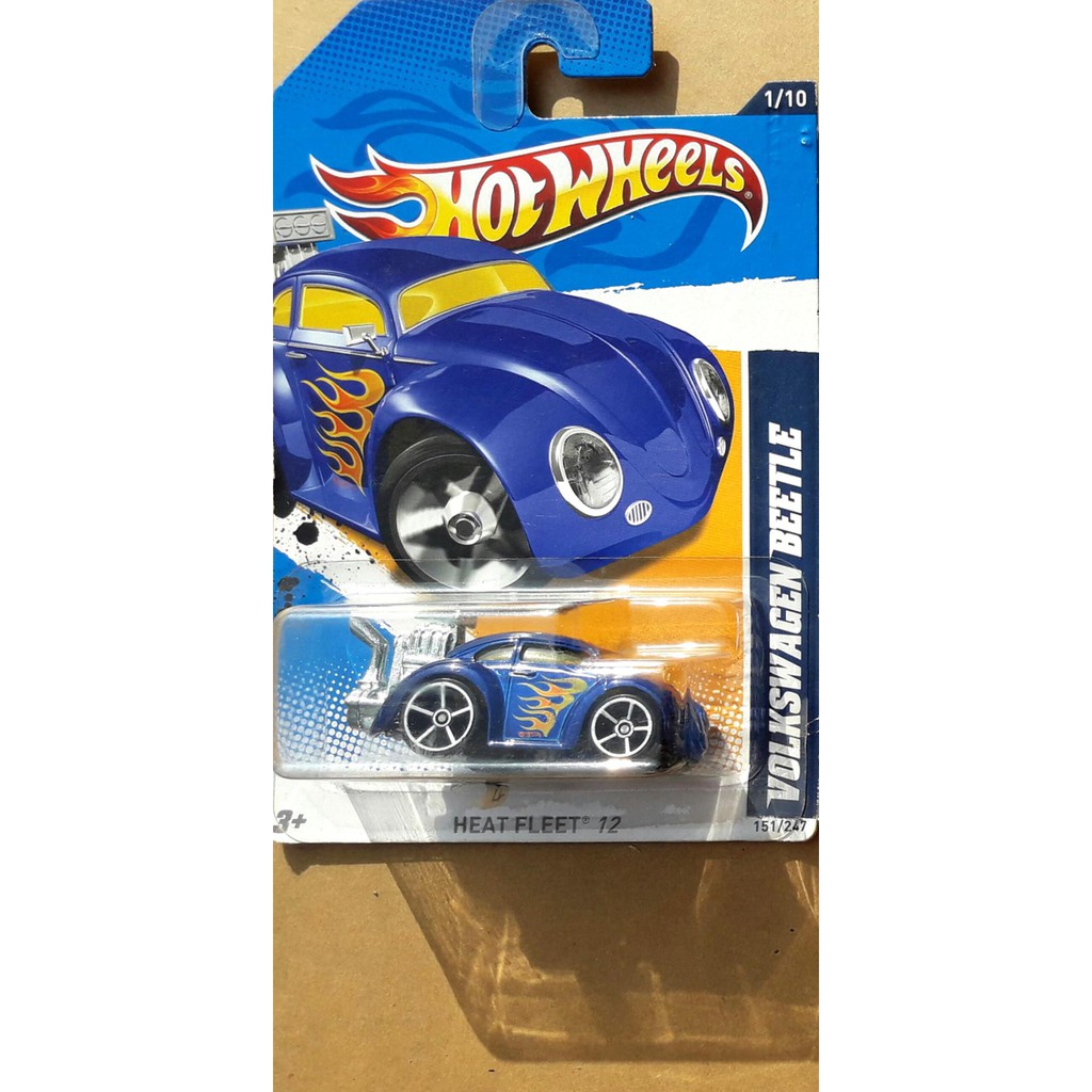Dijual HOTWHEELS TOONED VW VOLKSWAGEN BEETLE 2012 BIRU Berkualitas