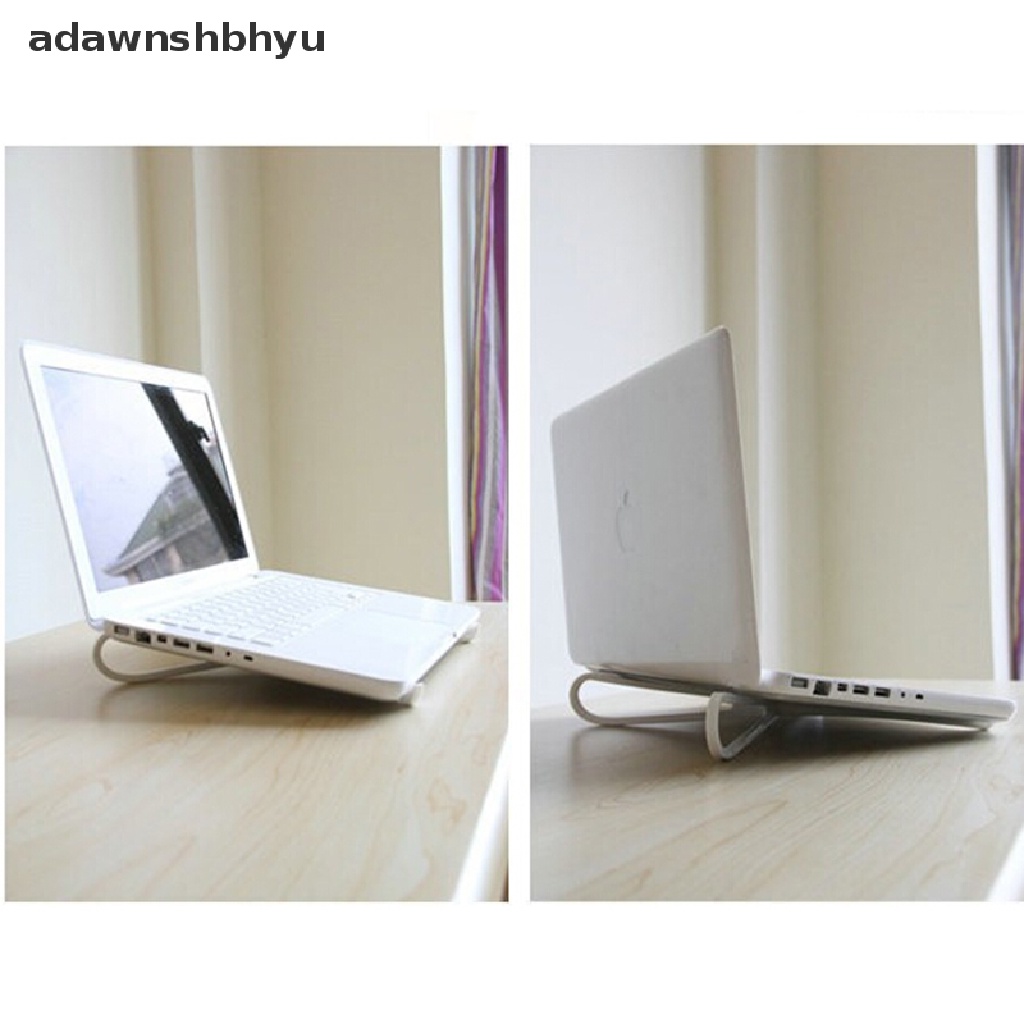 Adawnshbhyu 1pc Portable Plastik Simple Laptop Cooling Stand Pad Rak Base Penyangga Cooler