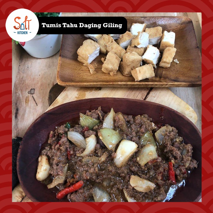 

Tumis Tahu Daging Giling