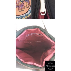 ✽ Tas tote bag wanita besar kanvas thailand import ◘