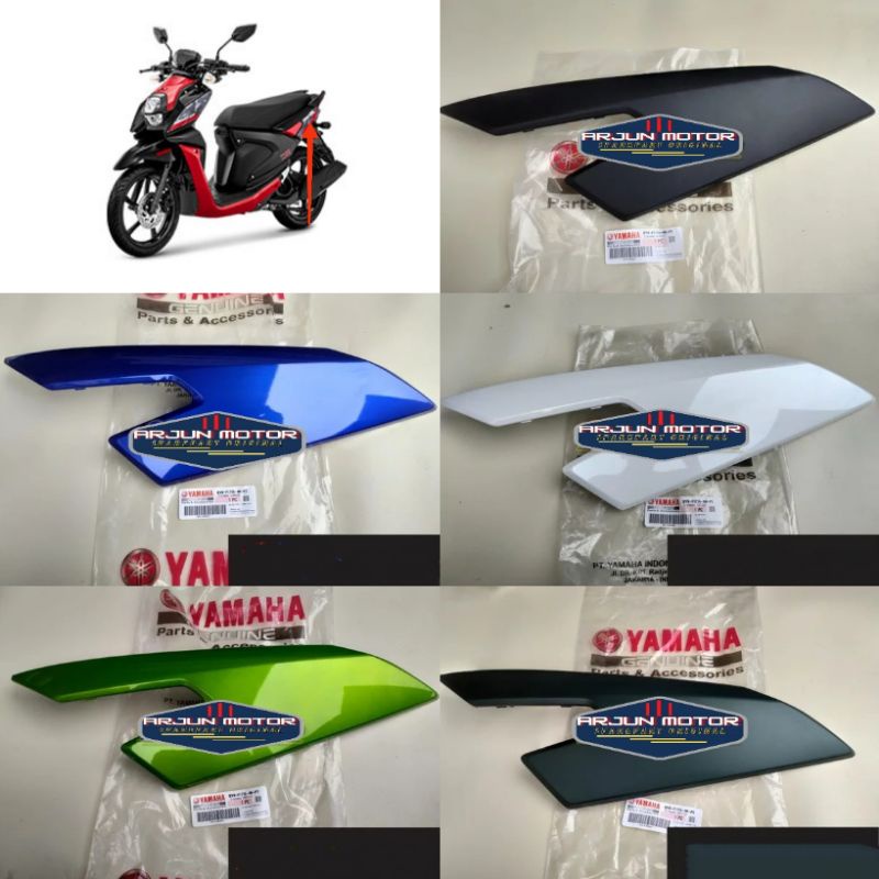 lid cover side body belakang kiri luar xride 125 x ride 125 original yamaha