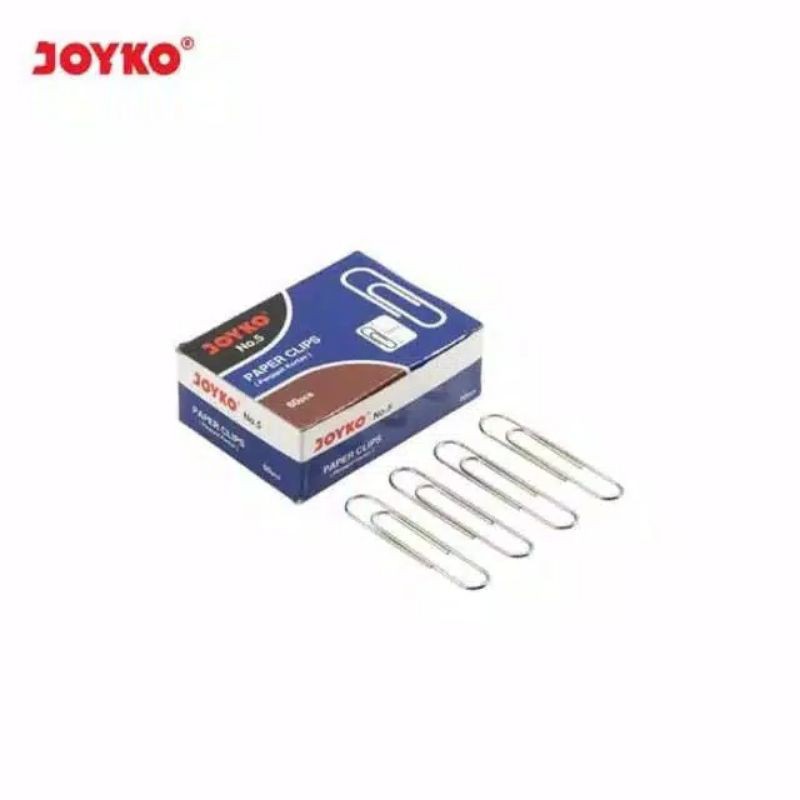 

Paper Clip No 5 Joyko Penjepit Kertas Per Box Kecil