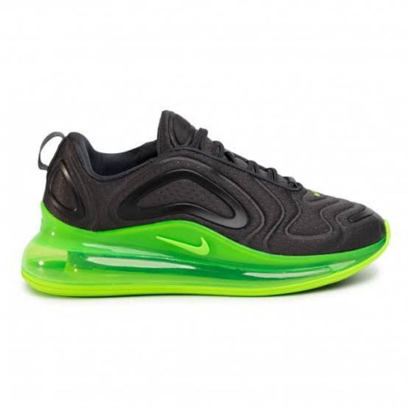 black and green air max 720