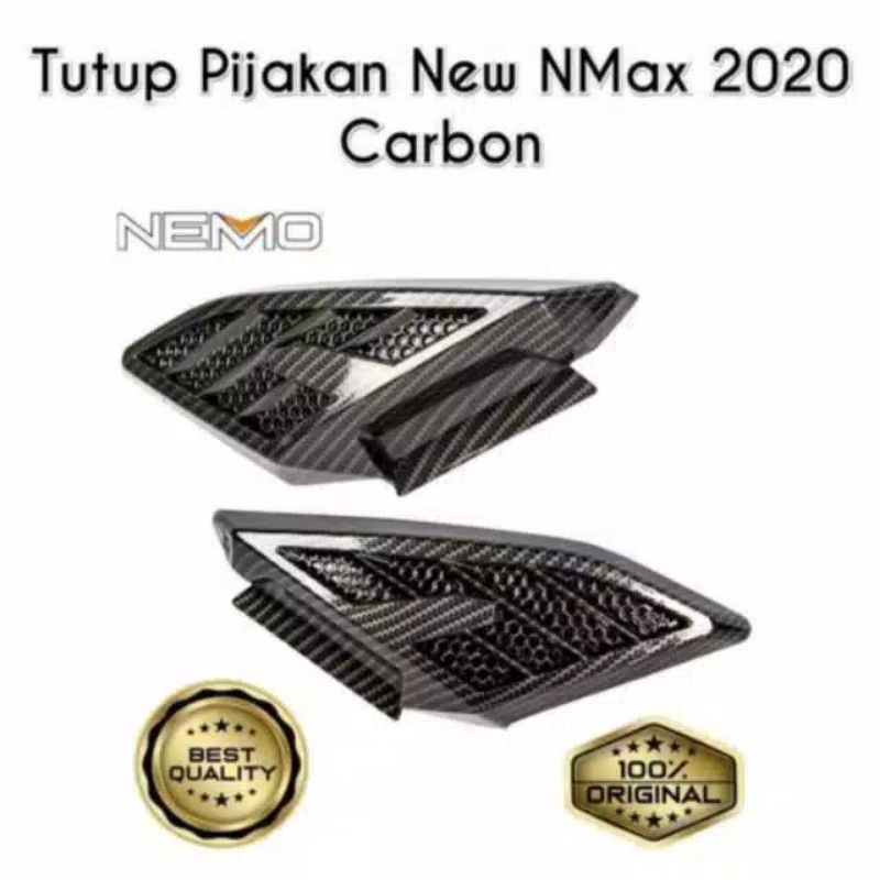 Cover Body Samping Nmax New 2020 Cover Pijakan Body Nmax New 2020 Karbon MHR/AKAI/NEMO Original