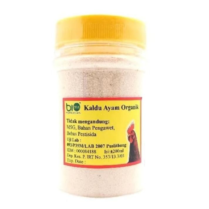 

Kaldu Biocell Organik Non MSG 150 gr - Ayam Kampung Organik