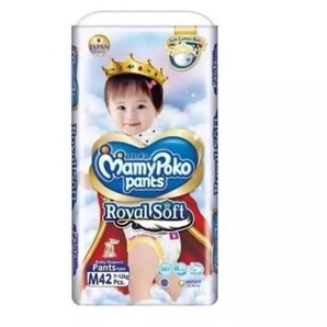 Mamypoko Royal Soft Royalsoft Pants M42 L34 XL30 XXL24 Popok Celana Boy / Girl