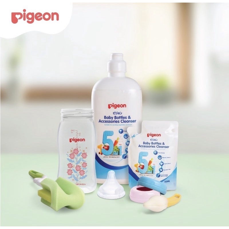 PIGEON Liquid Cleanser Basic 500 ml - Sabun pencuci piring bayi