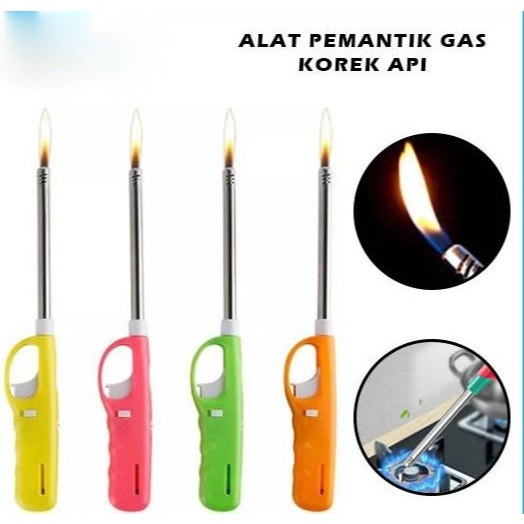 Korek Api Gas/ Alat Pematik Api Kompor Lilin Lighter Multifungsi oven pemicu minyak tongkat panjang/Alat Pemantik Api Kompor/Korek Api Gas Panjang/ Alat Pematik Api Kompor Lilin Lighter Multifungsi [PADMA]