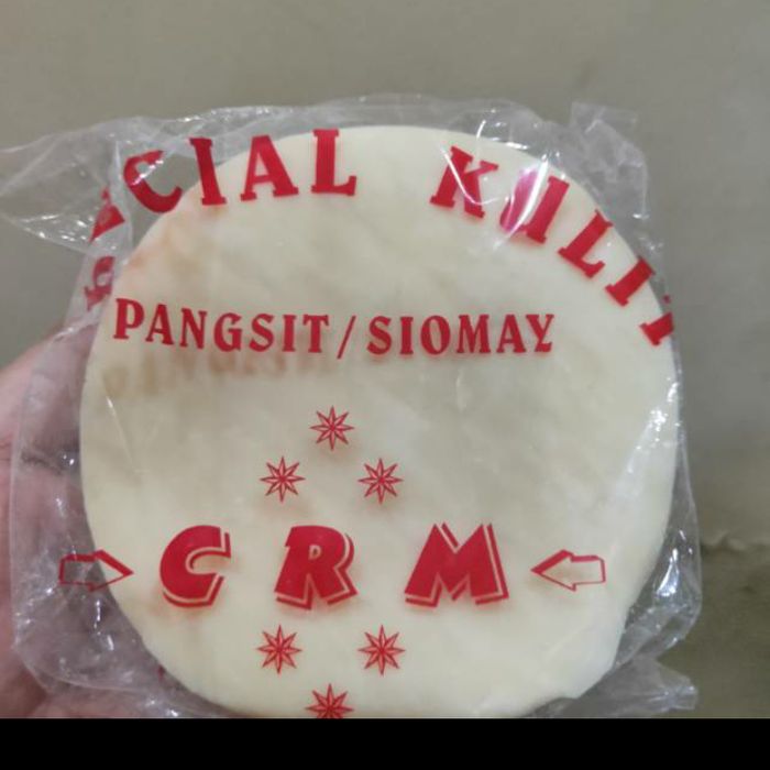 

kulit pangsit/dimsum/gyoza/swekiaw CRM diameter 10 cm