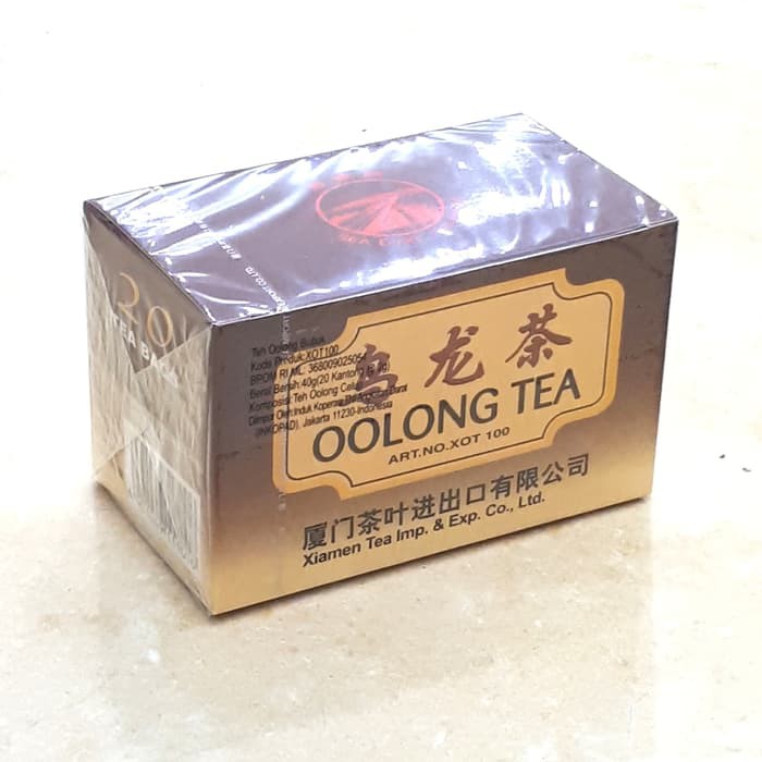 Oolong Tea Sea Dyke Brand Chinese Tea 40gr Tea Bag / Teh Celup asli China