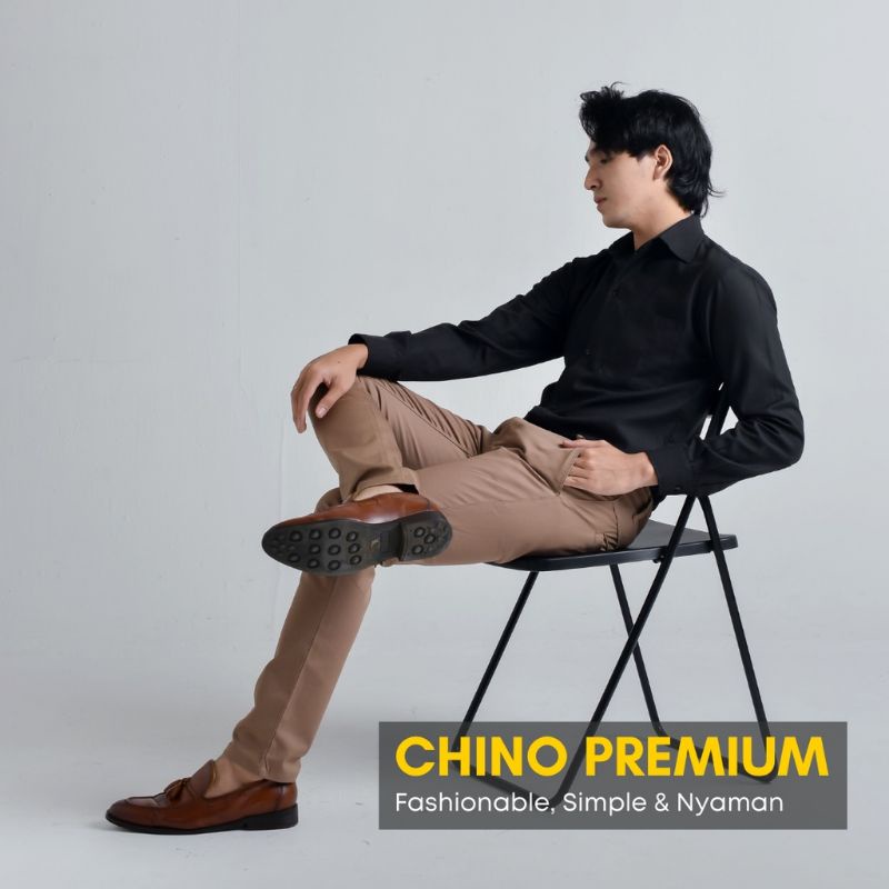 Celana Chino Panjang MOCCA / Celana cokelat / Celana khaki / Celana Panjang dickies