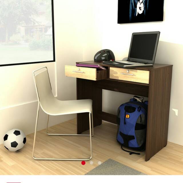 Meja kerja kantor 2 laci lebar 80cm Bandung 100 Shopee Meja kerja kantor 2 laci lebar 80cm Bandung 100 Shopee