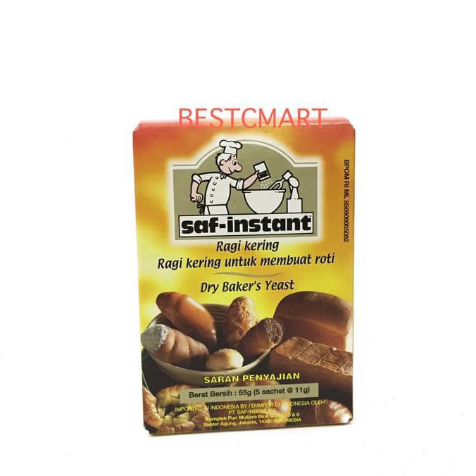

31.87-Kue- Saf Instant / Ragi Kering 5 Sachets -Terlengkap-Termurah-Dijamin.
