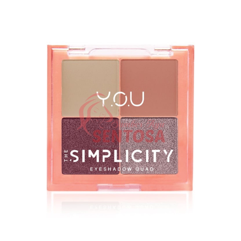 YOU THE SIMPLICITY EYESHADOW QUAD Z 15GR