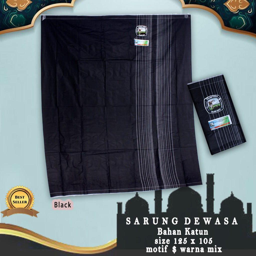 SARUNG HITAM GAJAH BATU