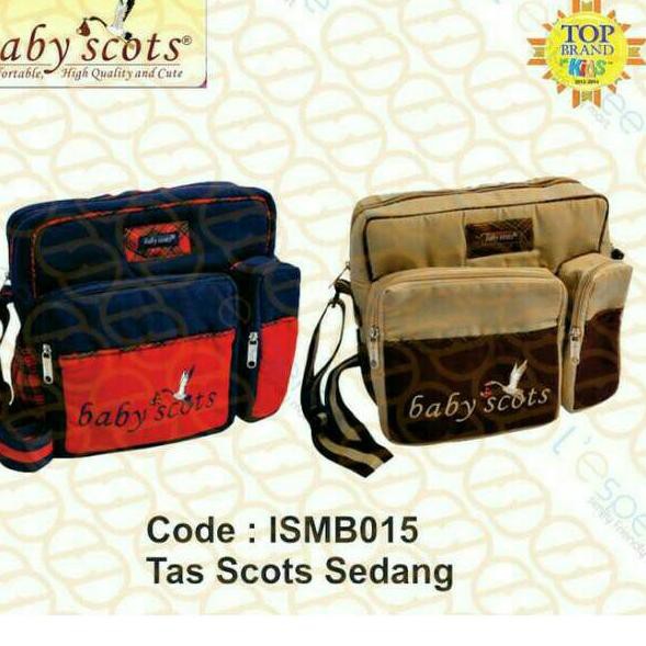 MYD Tas bayi medium/tas babyscots medium/babyscots Embroidery medium bag/tas bayi sedang 