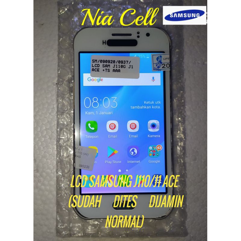 lcd samsung j1 ace j110g/j111f