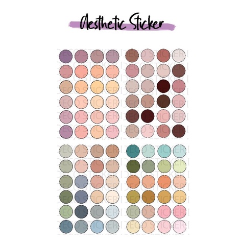 

[READY STOCK] Sticker aesthetic/Sticker tumblr/Sticker lucu