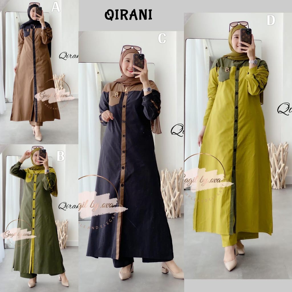 Gamis QIRANI  Original by GAGIL FASHION