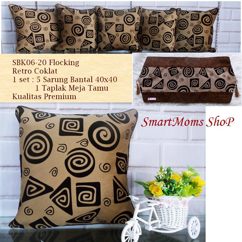 SARUNG BANTAL SOFA KURSI MINIMALIS MODERN MEWAH PREMIUM / SBK SET 40X40