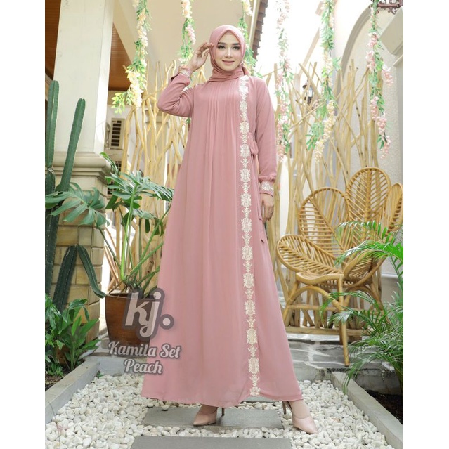 GAMIS KAMILA SET // CERUTY BABYDOLL BY KJ (KHADIJAH)