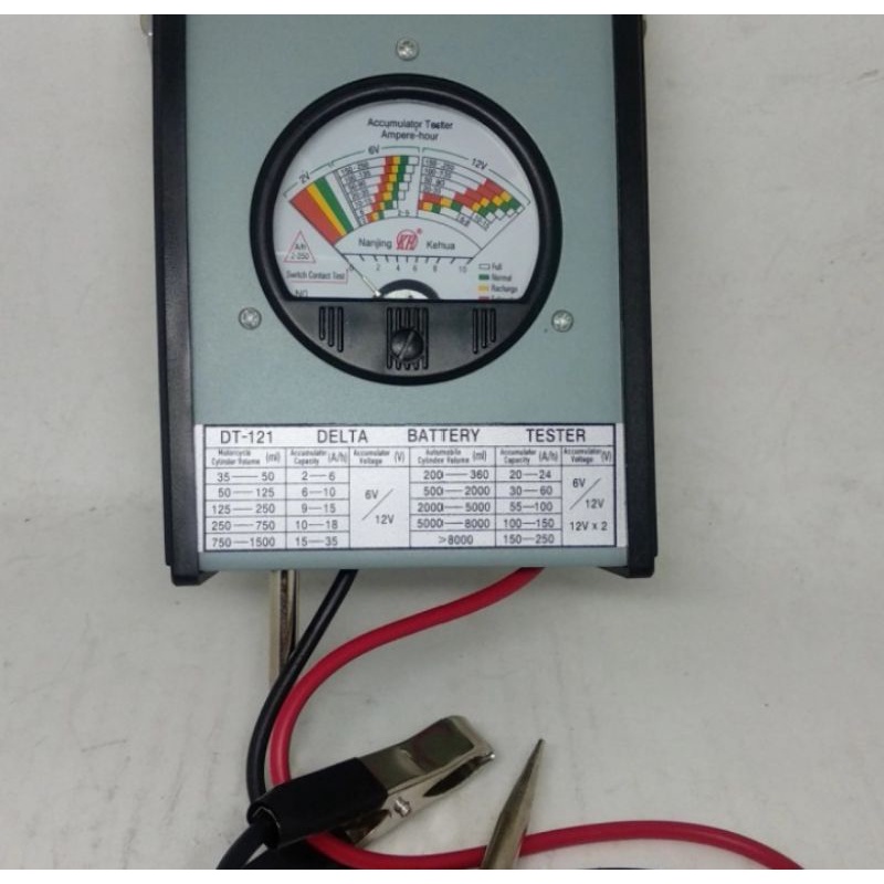 batray tester aki mobil - TESTER BATTERY DELTA