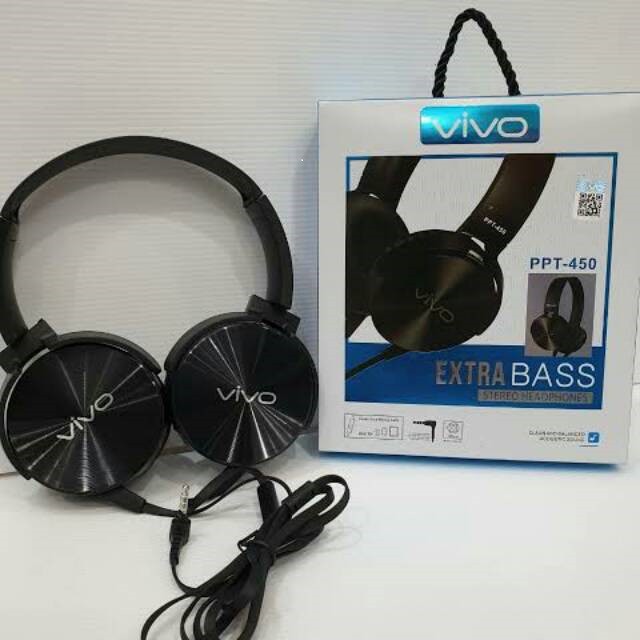 Headset/Headphone DJ/bando ppt 450 cocok untuk gaming ada mic