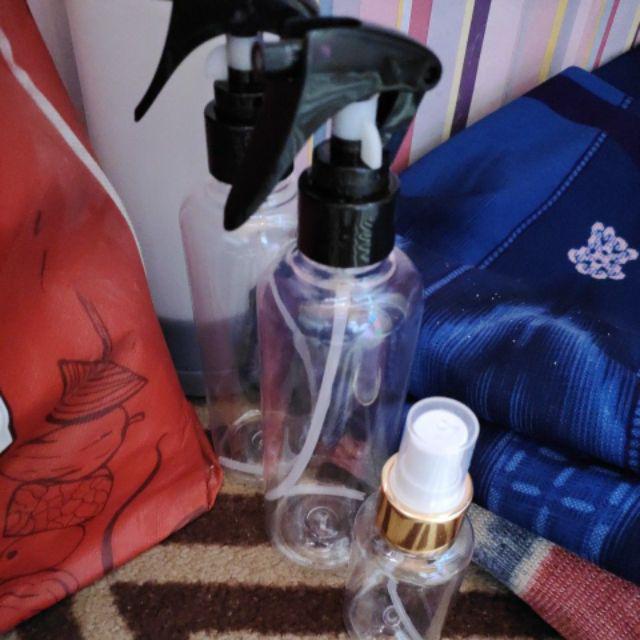 Botol Pet 250 Ml Natural Tutup Lancip