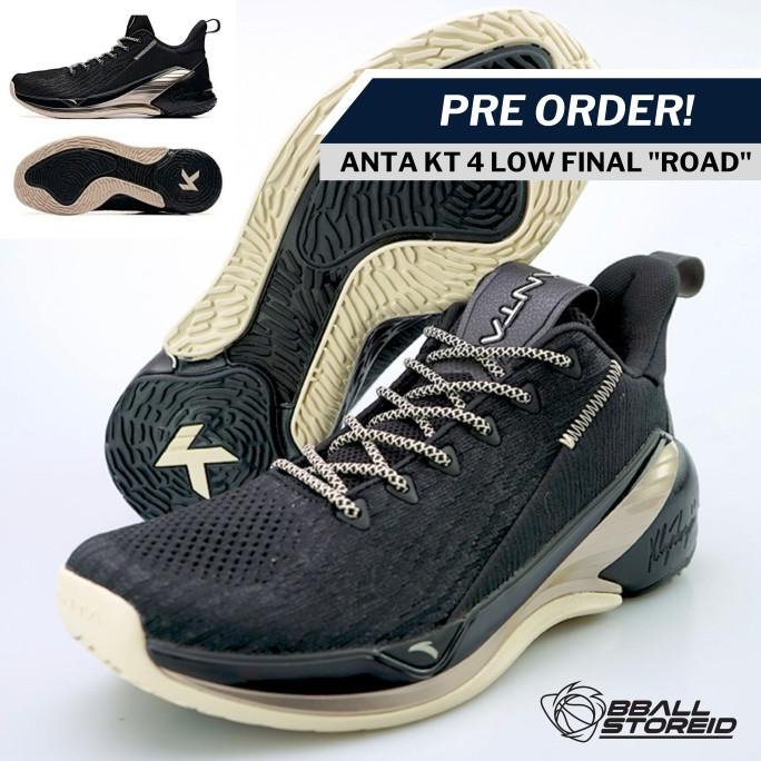 ANTA KT 4 low final Road sepatu basket klay thompson original Termurah