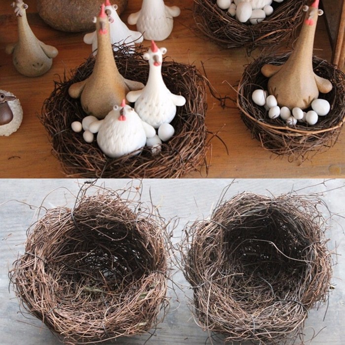 Miniatures - Terrariums - Fairy Garden - Bird Nest