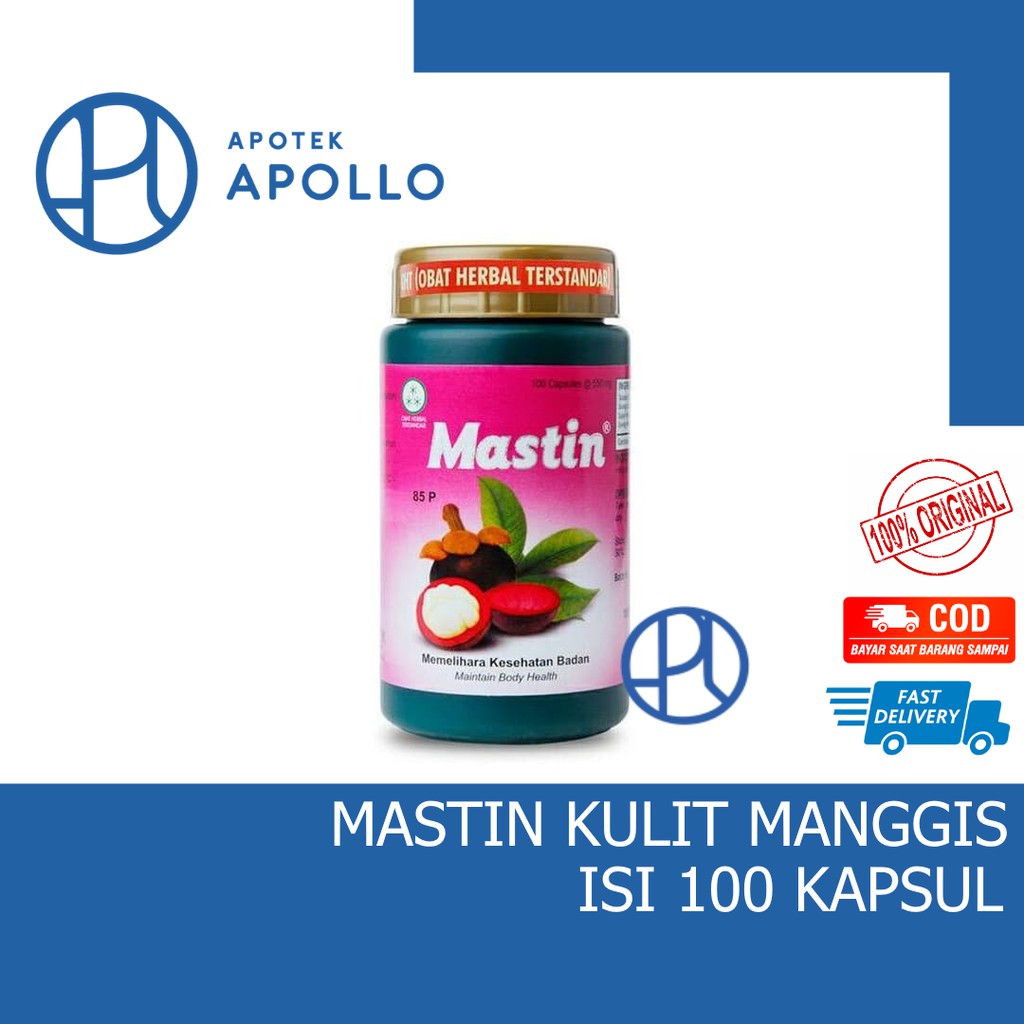 MASTIN KULIT MANGGIS ISI 100 Kapsul