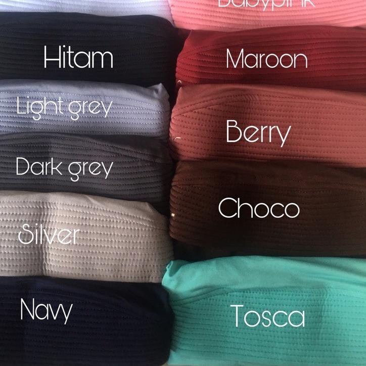 Hot Promo TERMURAH BERGO HAMIDAH OVAL PANJANG MENUTUP DADA / HIJAB INSTAN JERSEY HAMIDAH