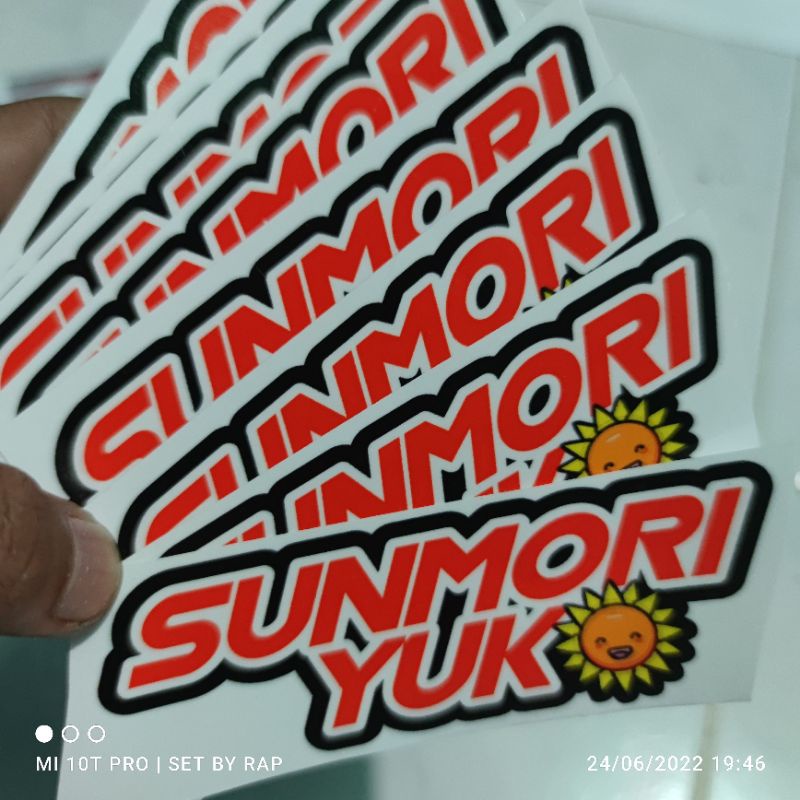 stiker sunmori yuk