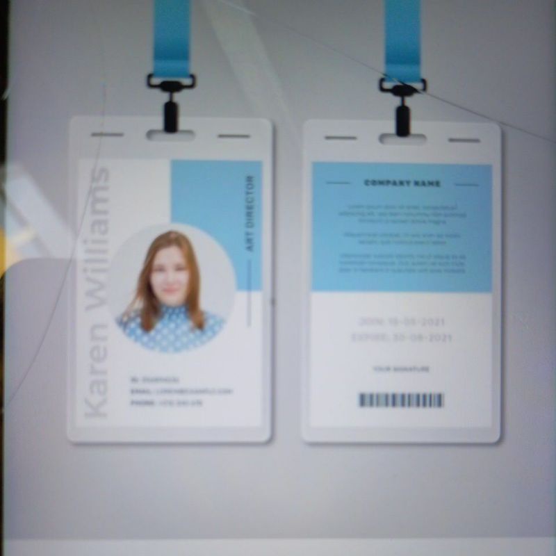 

id card 100pc