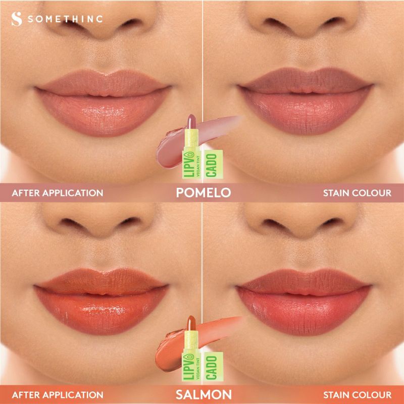 SOMETHINC LIPVOCADO Vegan Lip Treatment Tint - Lip Balm Warna - 4gr