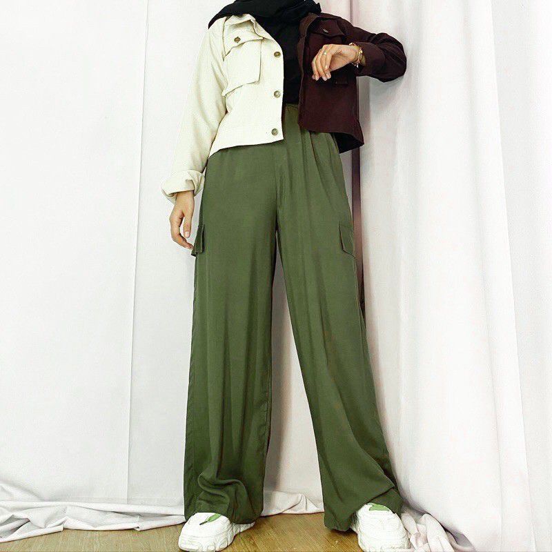 LYORA PANTS | CULOT RAYON