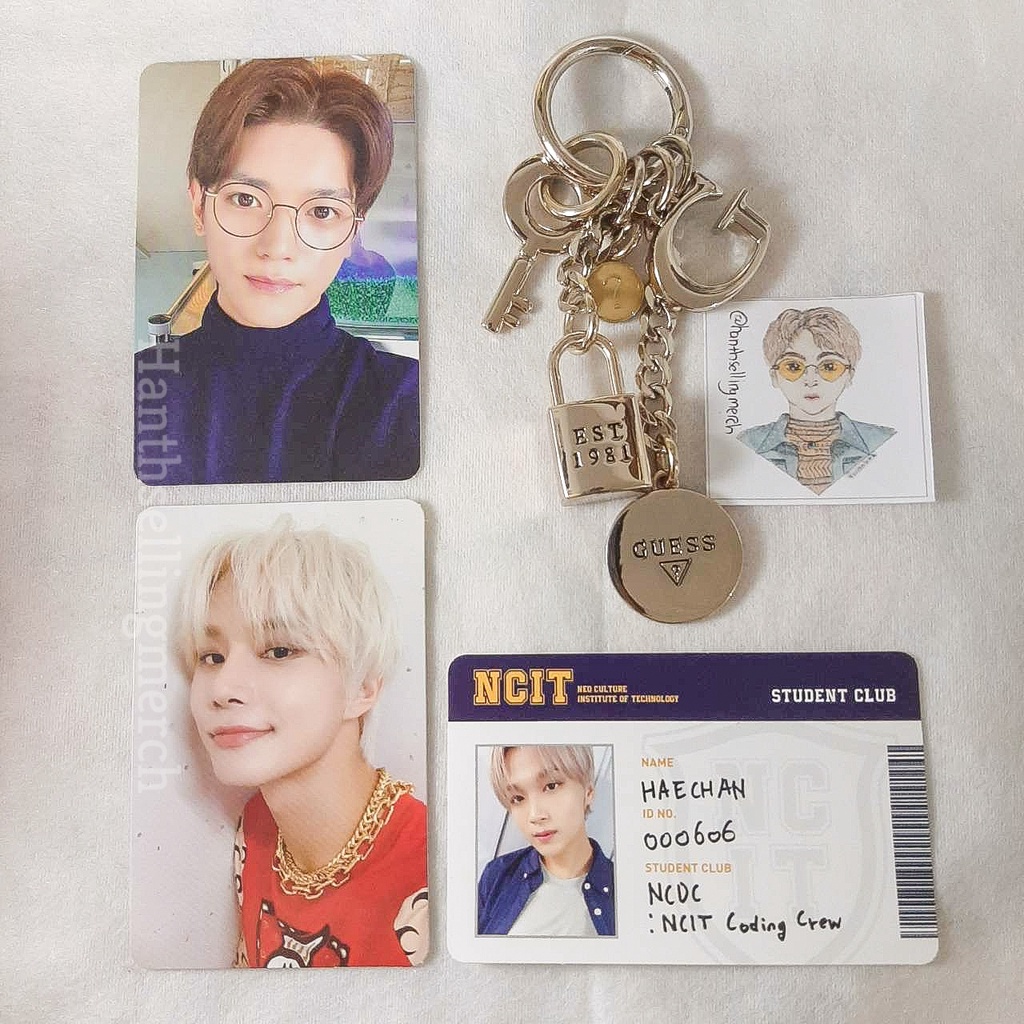 [Bisa COD] Photopack NCIT Jungwoo Taeyong Haechan ID Card