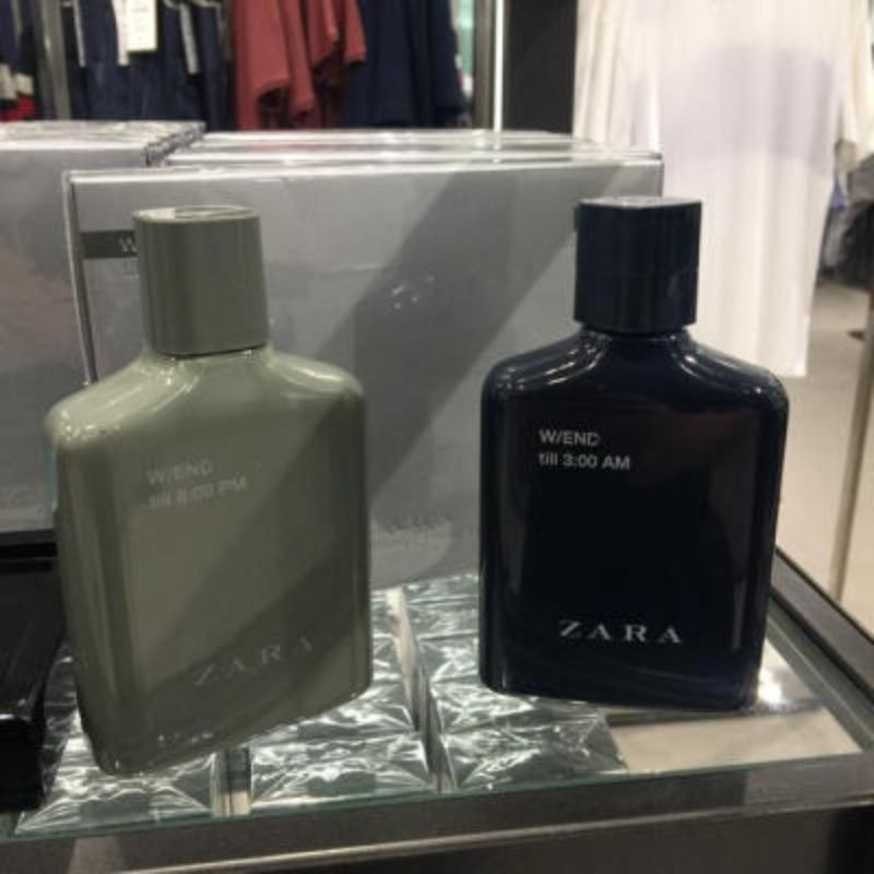 Parfum pria (BEST SELLER) ZARA W/END till 3:00 For MAN 100ml