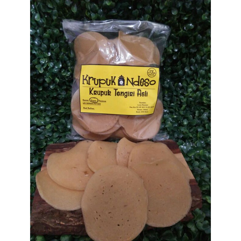 

krupuk Ndeso/ krupuk tengiri asli