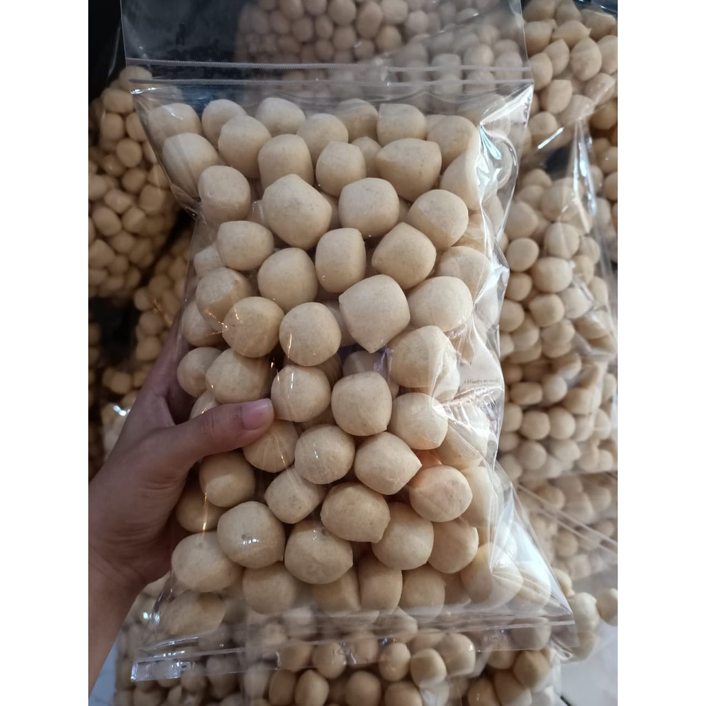 

[ Ready Medan ] Kerupuk Ikan Tenggiri Putih / Bakso ikan tenggiri asli 250 gr/bola ikan premium